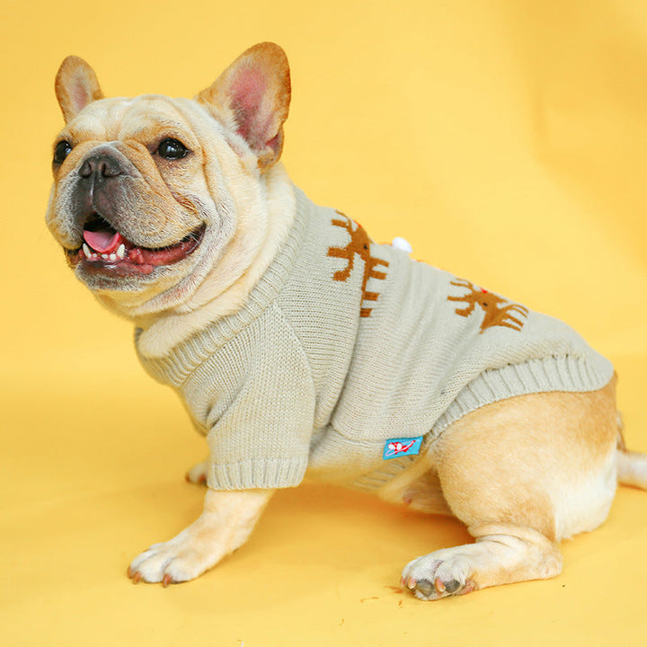 Transform Your Pet's Holiday Look with Our Christmas Sweater
