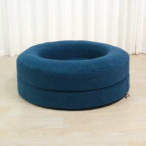 Transform Your Pet's Comfort with Our Leisure Pet Round Bed
