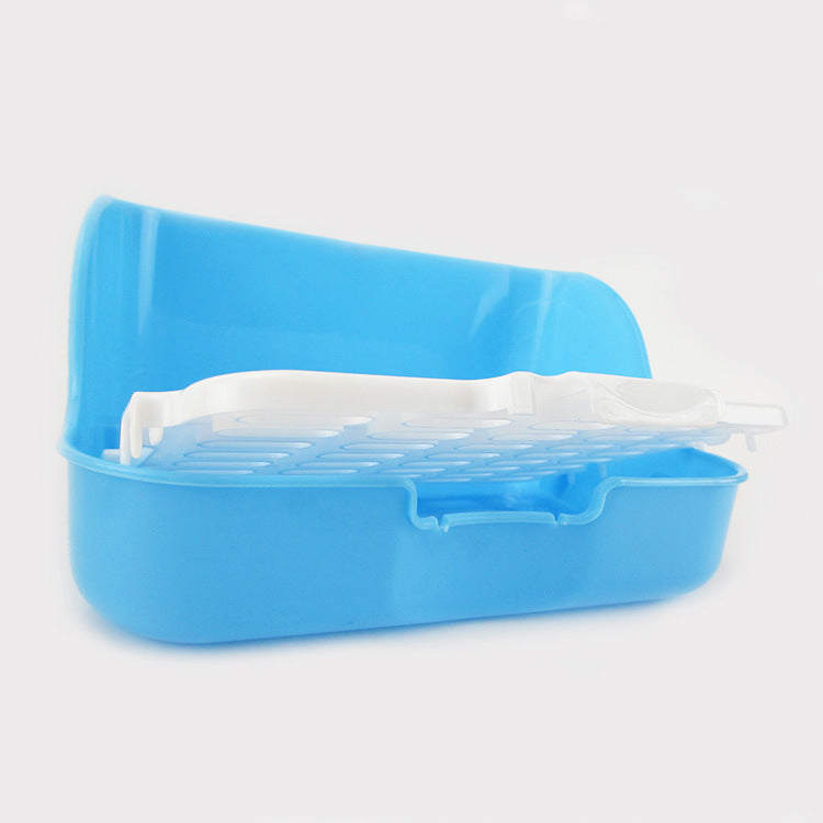 The Ultimate Solution for Your Rabbit's Hygiene: Large Rabbit Square Toilet Cage Supplies