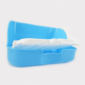 The Ultimate Solution for Your Rabbit's Hygiene: Large Rabbit Square Toilet Cage Supplies