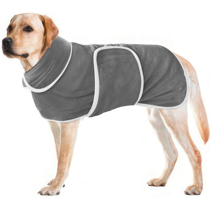 Transform Bath Time with the Ultimate Dog Bathrobe