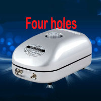 Ultra-Quiet Double Four Head Aquarium Oxygen Air Pump