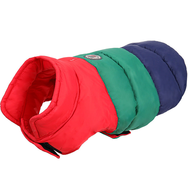 Pet Autumn And Winter Thickened Warm Jacket