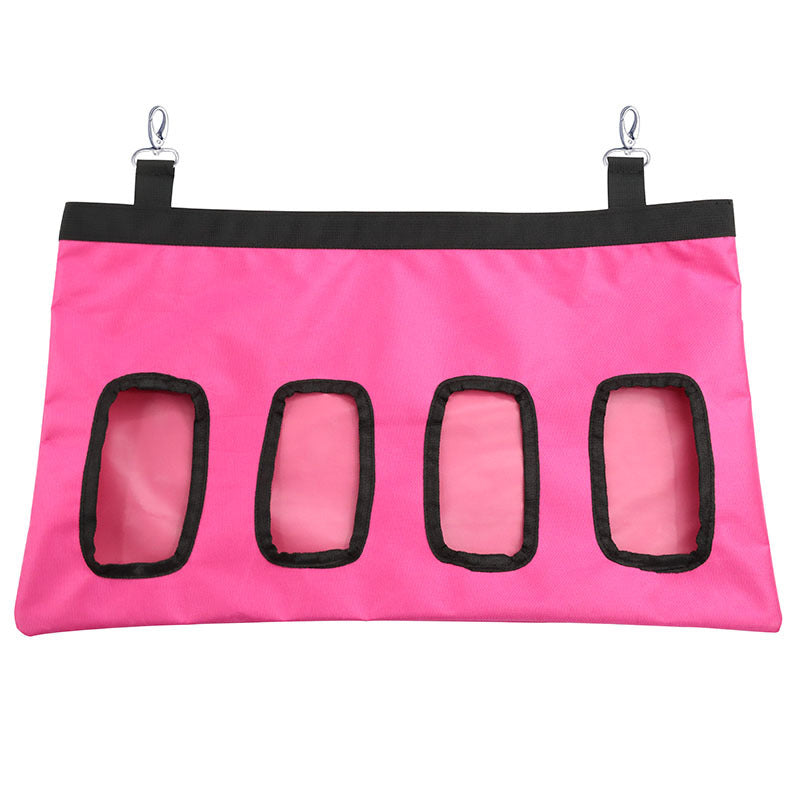 Rabbit Hay Feeder Bag Guinea Pig Hanging Storage Bunnies Chinchillas