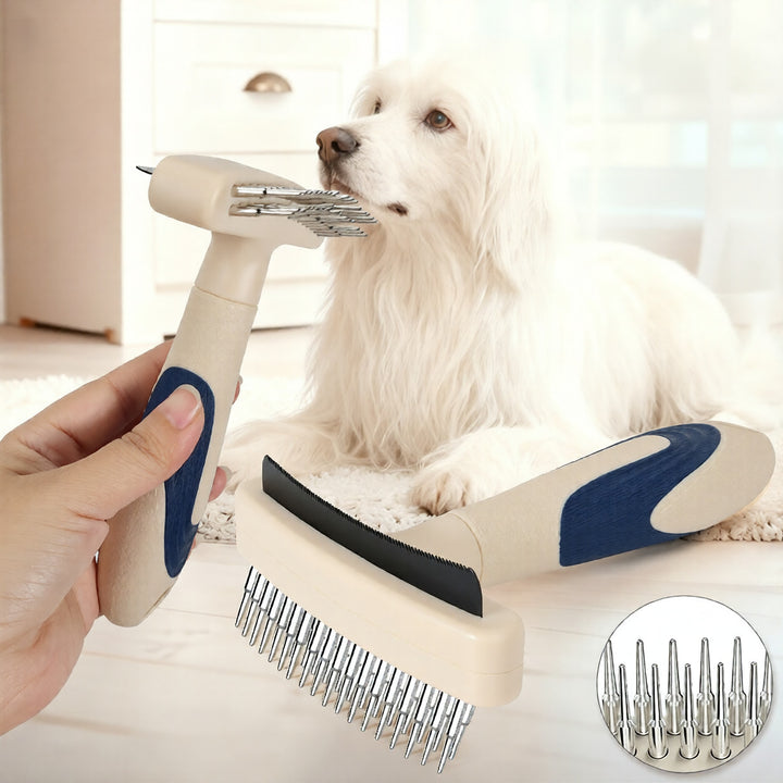 Pet Grooming Brush For Removing Loose And Dead Hair