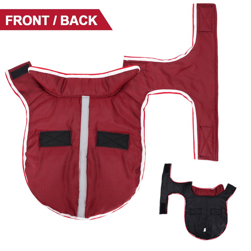 Autumn And Winter Warm Pet Waterproof Jacket