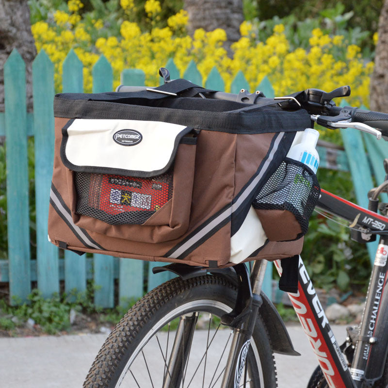 Pet Bicycle Carrier Cat Dog Bicycle Bag Bike