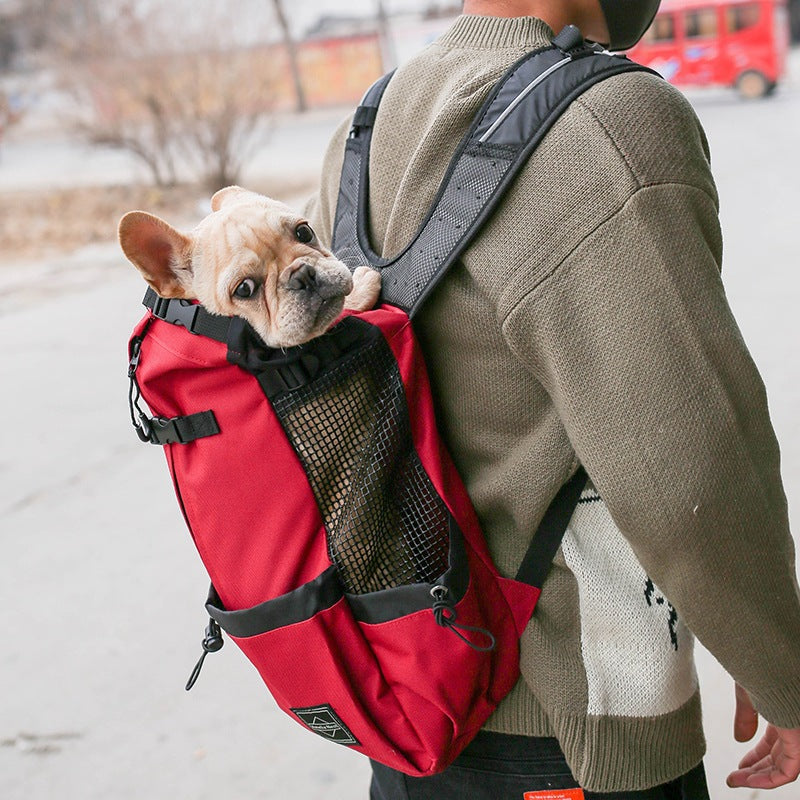 Portable Travel Backpack Outdoor Dog Carrier Travel Bag