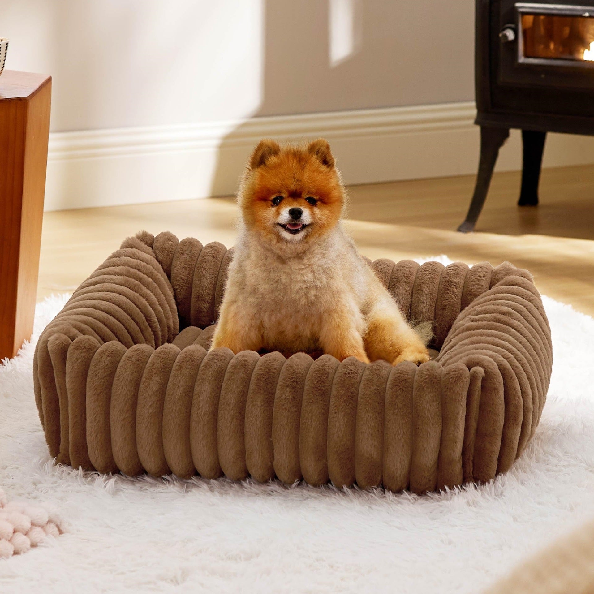 Pet Supplies Doghouse Cathouse Warm Plush Bed