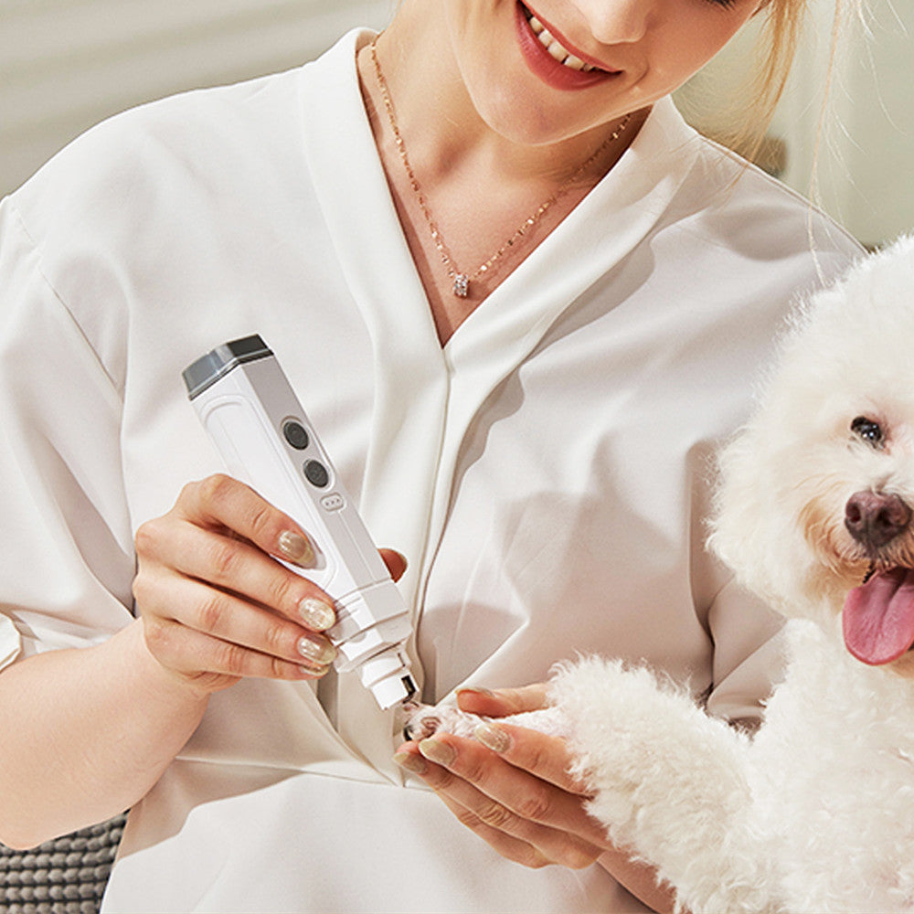 Pet Nail Double Lamp High Power Automatic Trimmer