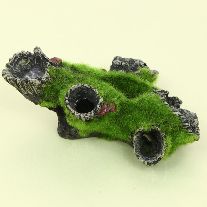 Imitation Moss Tree Root Shrimp Nest Aquarium Decoration