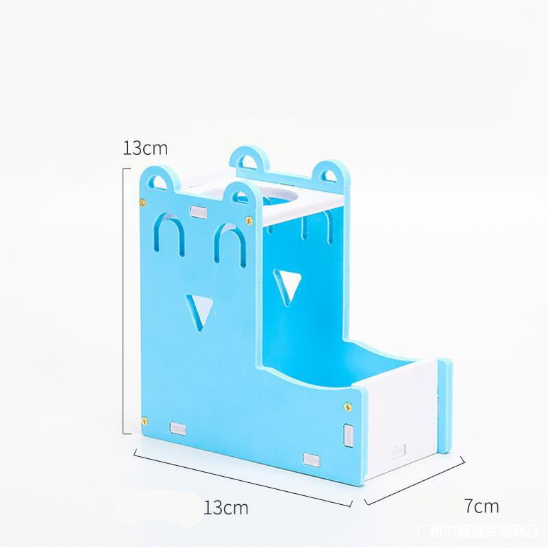 Hamster Automatic Water Bottle Feeder Drinking Nest Food Basin
