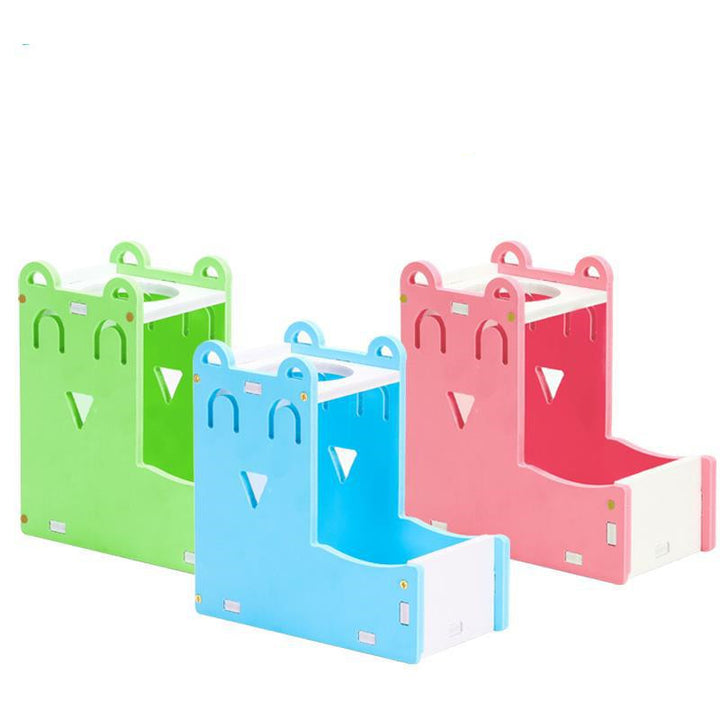 Hamster Automatic Water Bottle Feeder Drinking Nest Food Basin