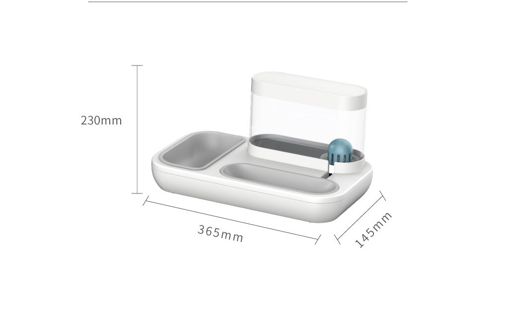4 Style Pet Cat & Dog Feeder Bowl