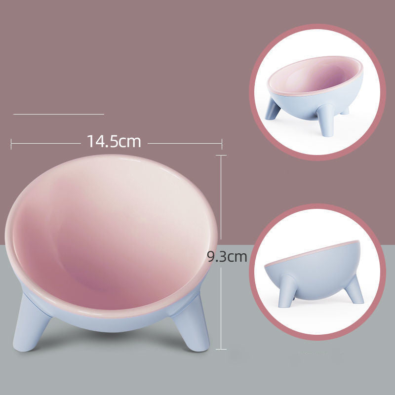 Pet Cat Feeding Food Bowls