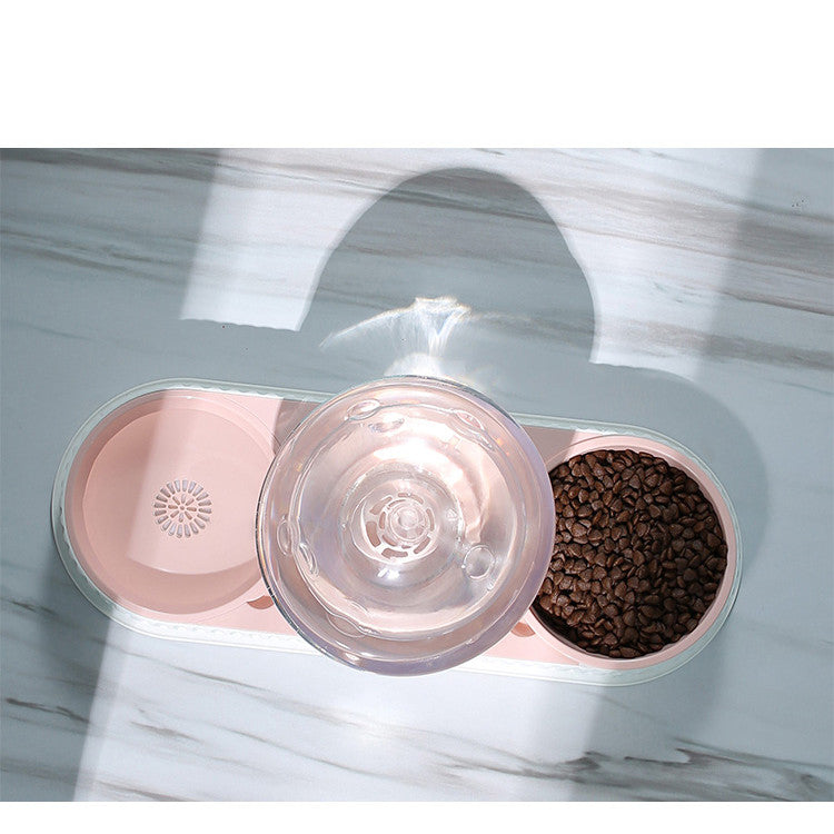 Plastic Pet Feeding Drinkers Cat