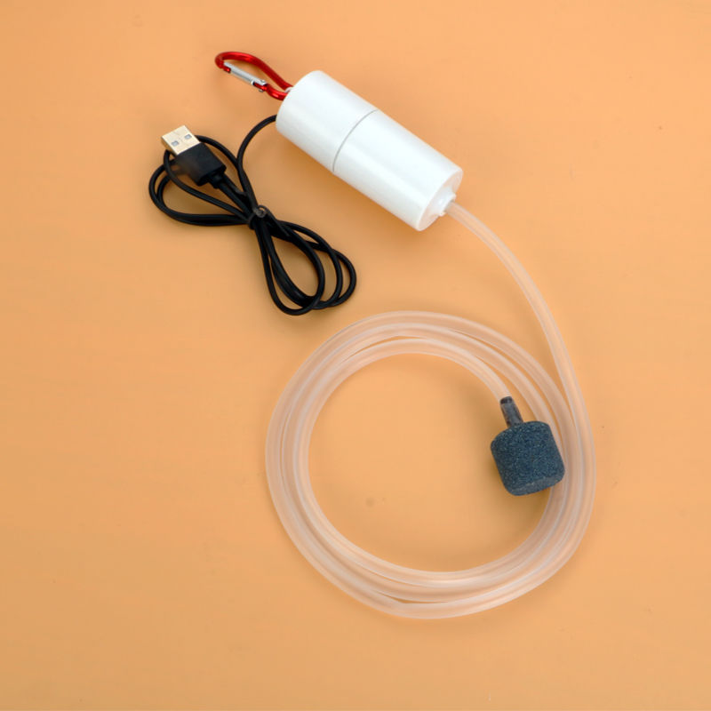 USB Aquarium Air Pump Mini Portable Oxygen Pump Accessories