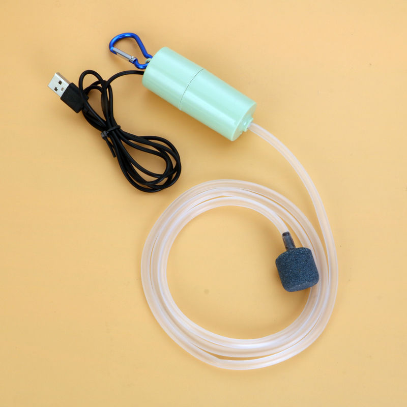 USB Aquarium Air Pump Mini Portable Oxygen Pump Accessories
