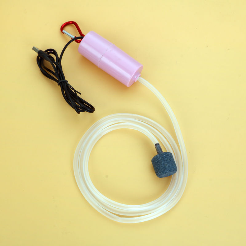 USB Aquarium Air Pump Mini Portable Oxygen Pump Accessories