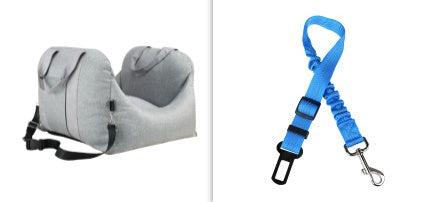 Pet Dog Car Carrier Seat Waterproof Basket