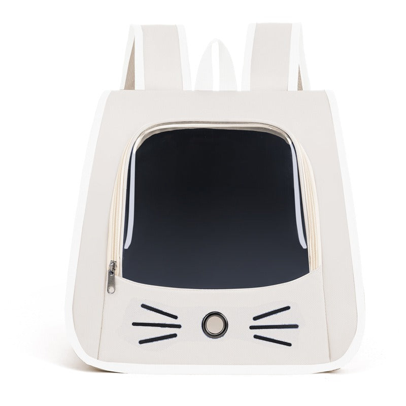 Pet Cat Carrier Backpack Outdoor Shoulders Bag