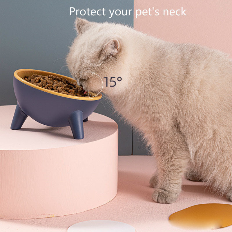 Pet Cat Feeding Food Bowls