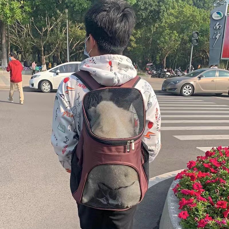 Breathable Puppy Dog Carrier Backpack Bag