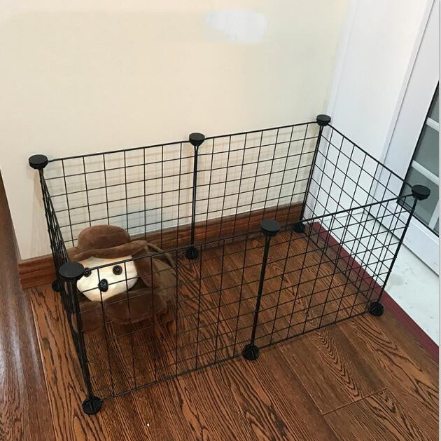 Splicing Teddy Rabbit Cage Isolation Door