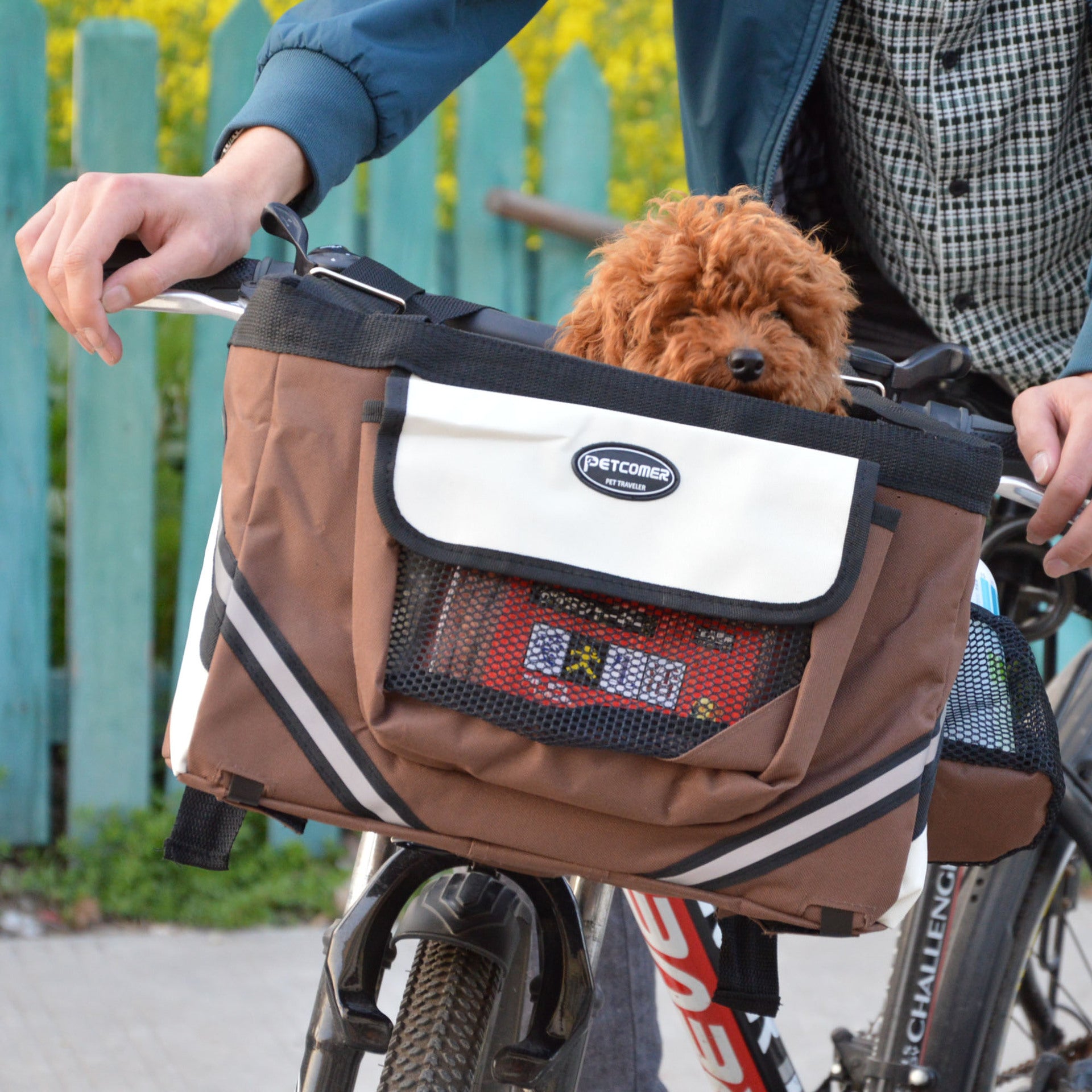 Pet Bicycle Carrier Cat Dog Bicycle Bag Bike