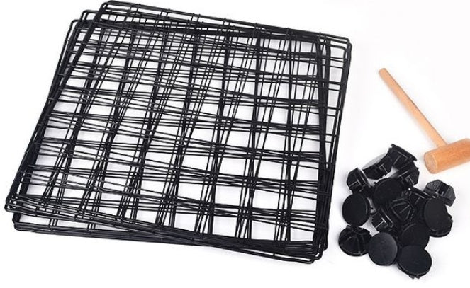 Splicing Teddy Rabbit Cage Isolation Door