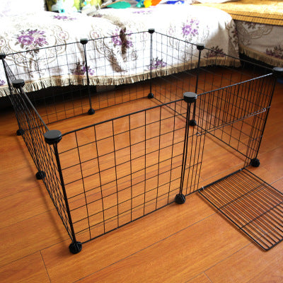 Splicing Teddy Rabbit Cage Isolation Door