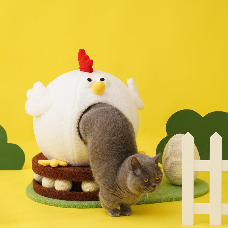 Chick Cat Litter Cooling Summer Turntable Toys