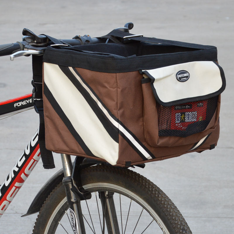 Pet Bicycle Carrier Cat Dog Bicycle Bag Bike