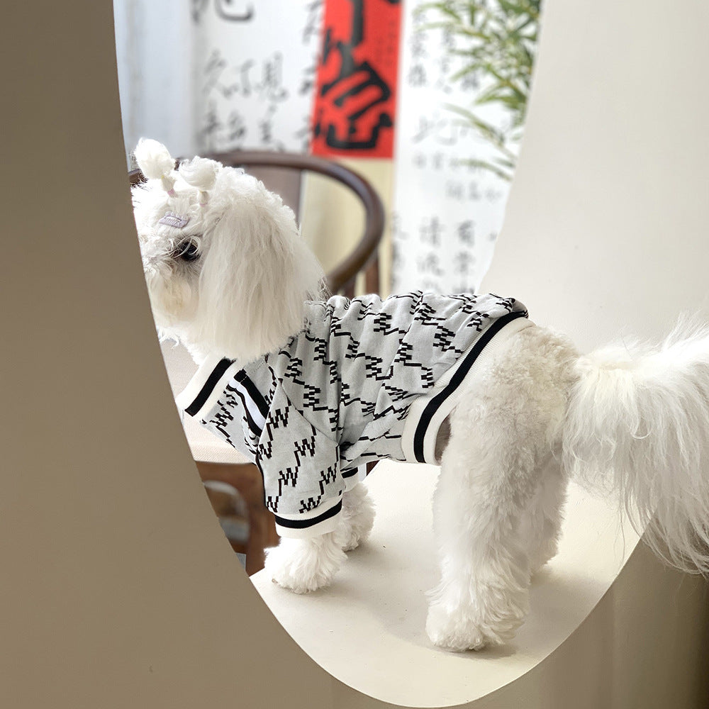 Autumn And Winter Teddy Pet Zipper Jacket