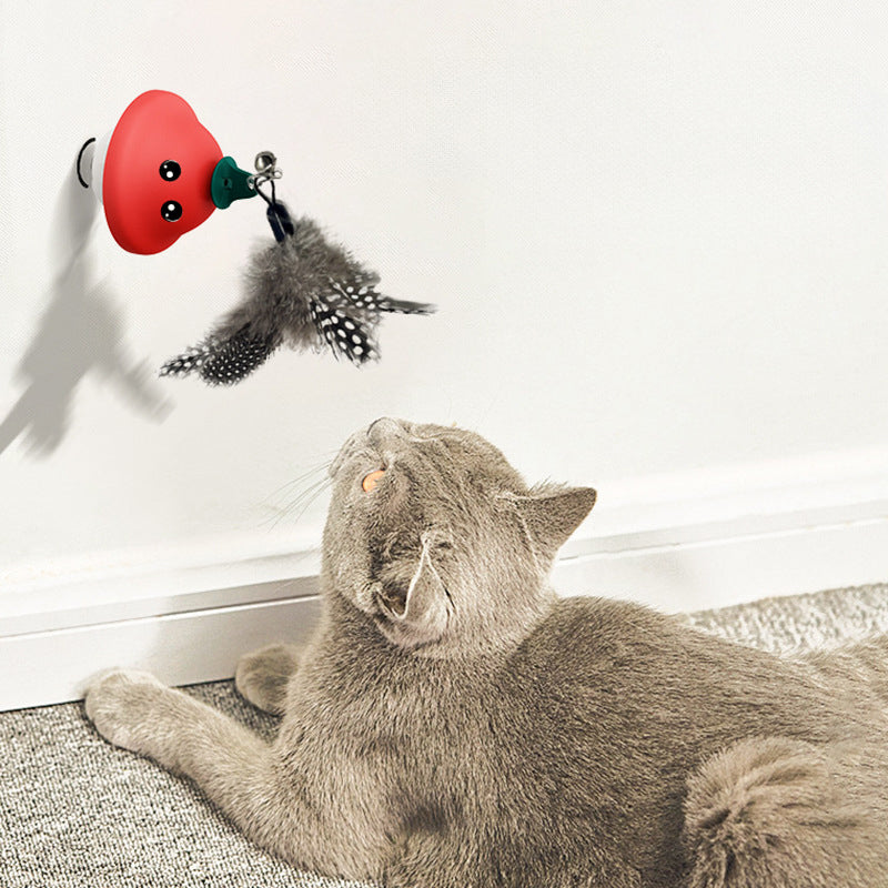 Pet Movement Playing Toy Cat Wand Suction Cup Toys