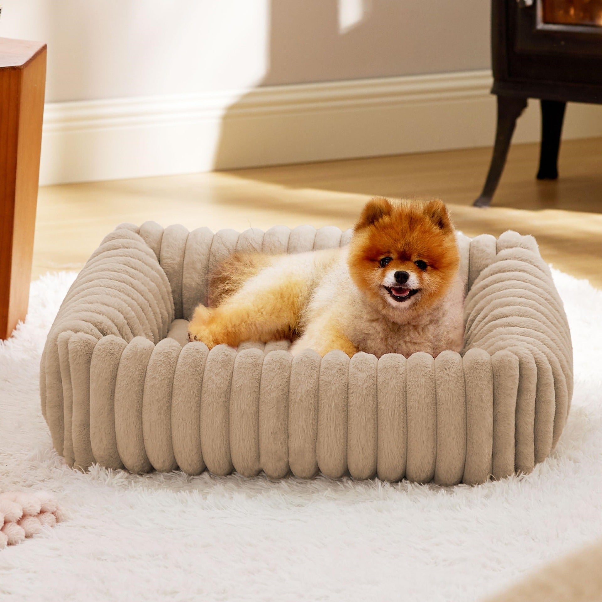 Pet Supplies Doghouse Cathouse Warm Plush Bed