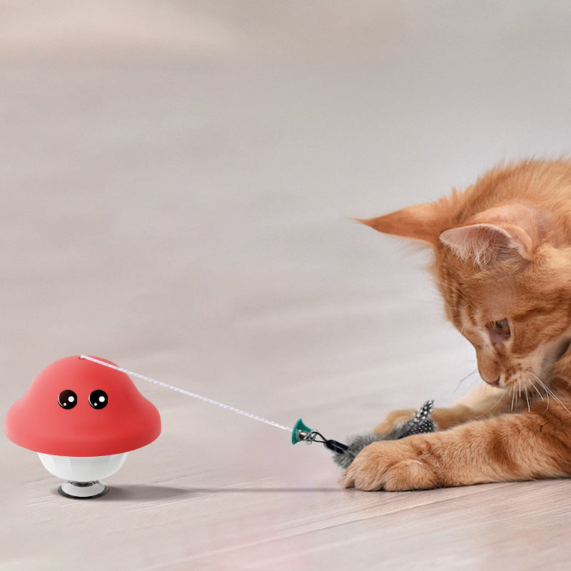 Pet Movement Playing Toy Cat Wand Suction Cup Toys