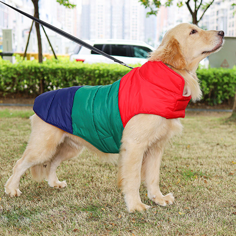 Pet Autumn And Winter Thickened Warm Jacket