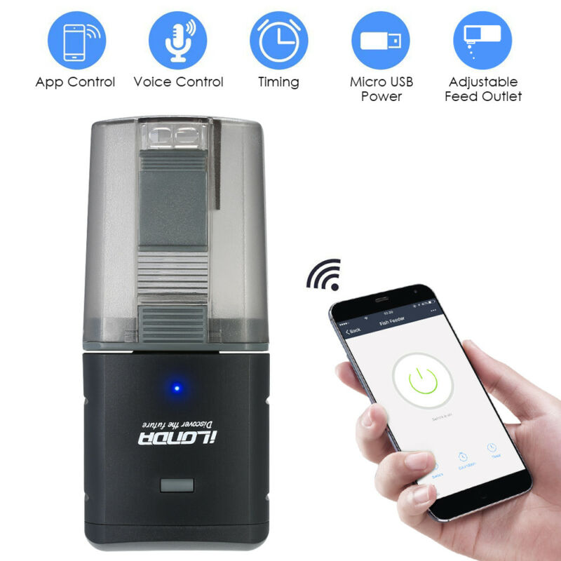 WiFi Smart Remote Control Fish Feeder