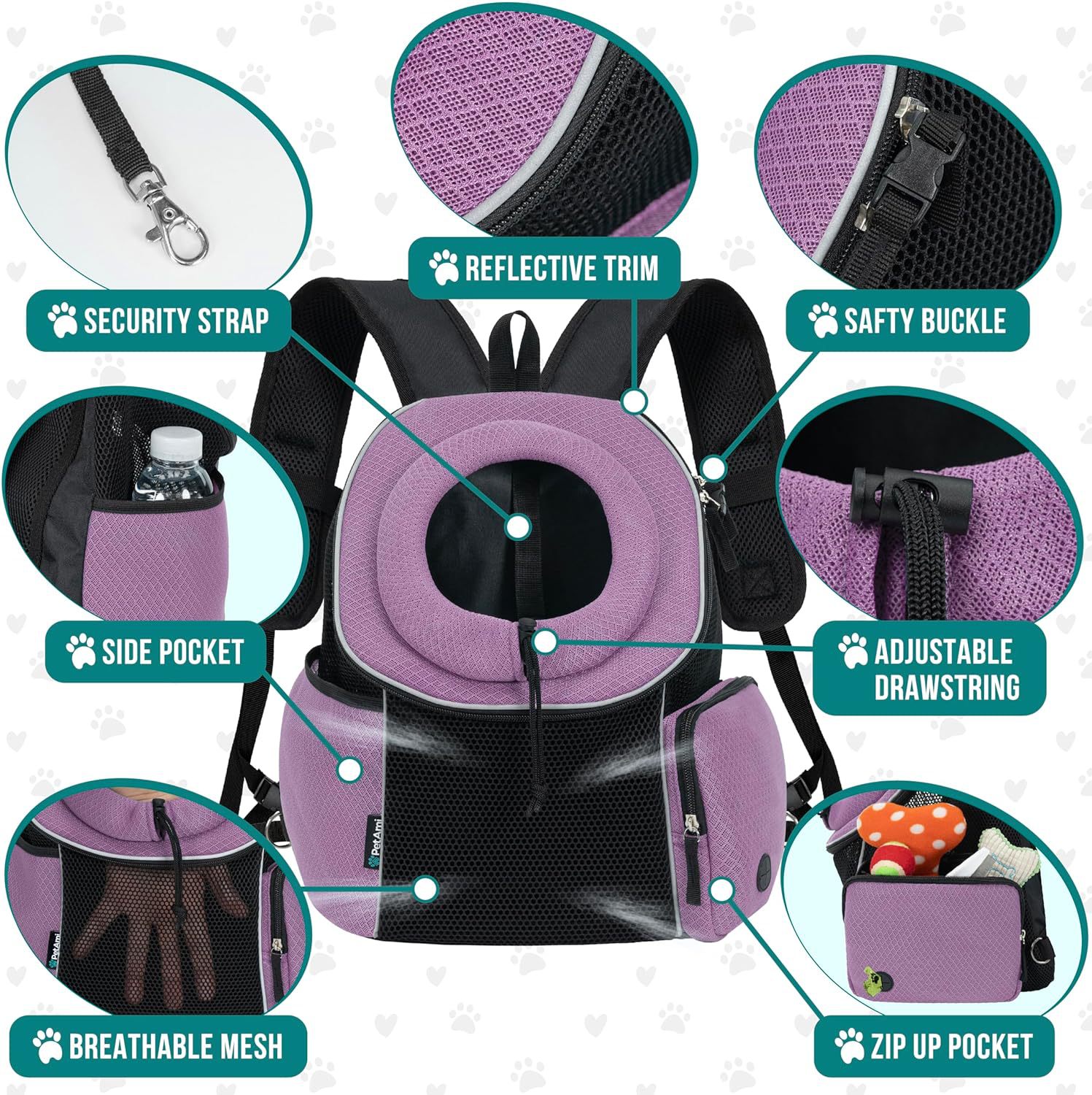 Portable Travel Breathable Outdoor Dog Bag Carrier