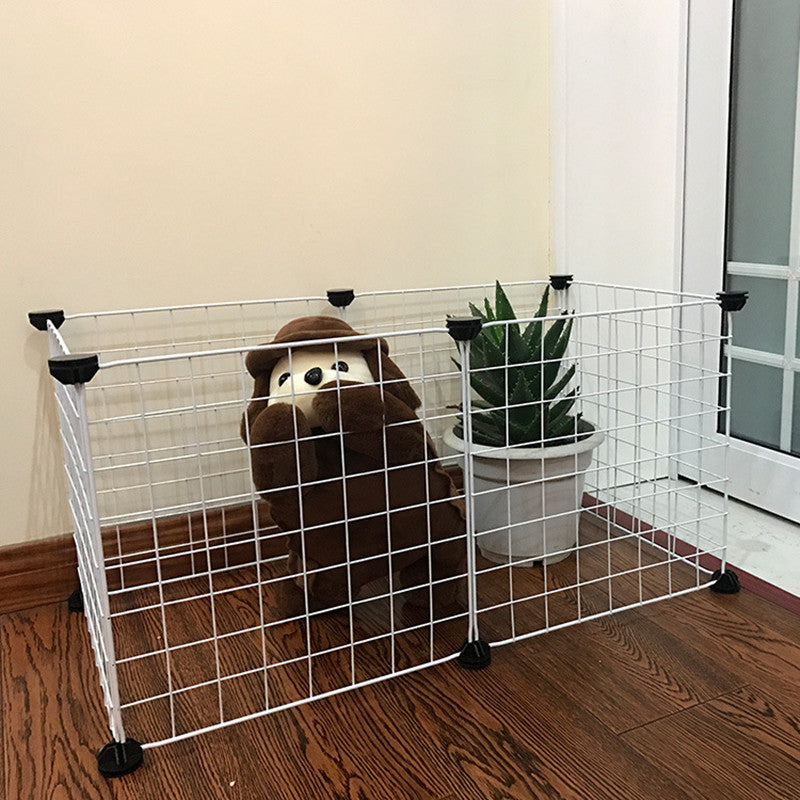 Splicing Teddy Rabbit Cage Isolation Door