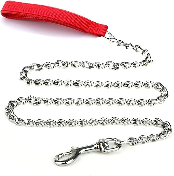 Pet Leash Chain With Soft Padded Handle