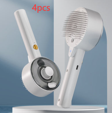 Pet Self Cleaning Brush Grooming Dog Cat Removes Hairs