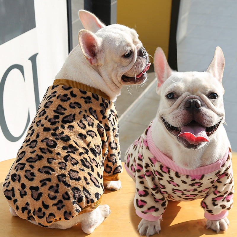 Pet Clothes puppy Autumn And Winter Warm Jacket