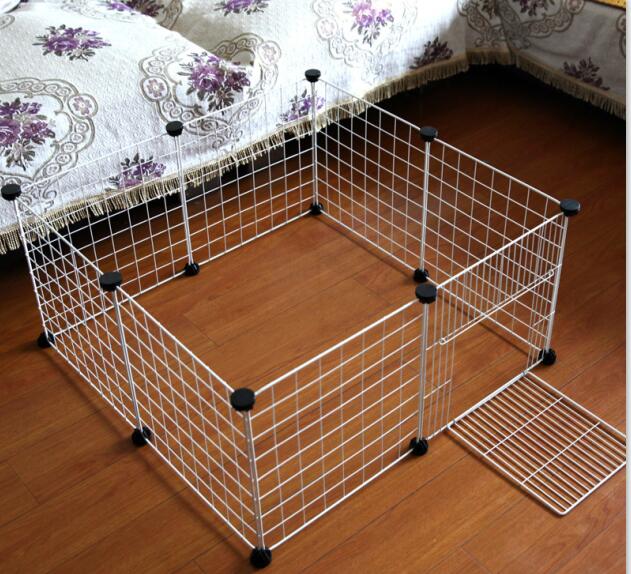 Splicing Teddy Rabbit Cage Isolation Door