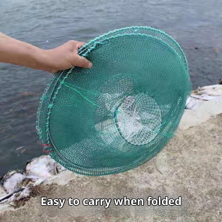 Spring Fishing Folding Basket Turtle Cage