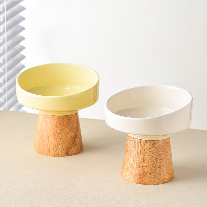 Pet Elevated Canned Snacks Cat Dining Plates