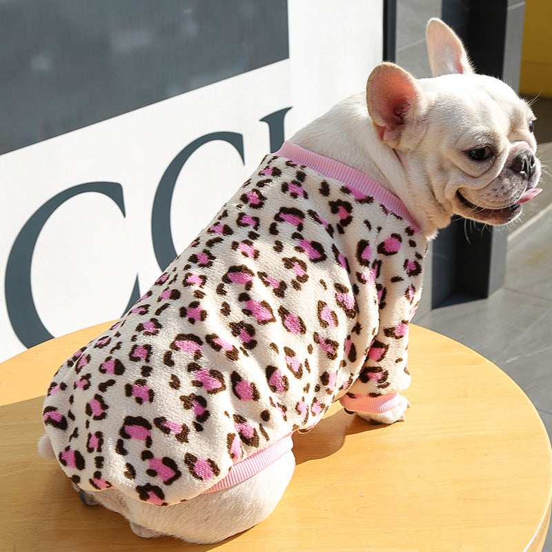 Pet Clothes puppy Autumn And Winter Warm Jacket