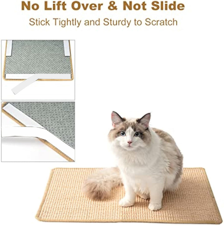 Cat Scratch Pad Adhesive Hook Tape Furniture Protector Wall Scratcher
