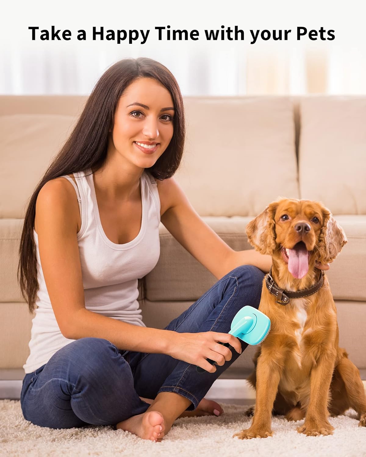 Pet Grooming Dog & Cat Brush